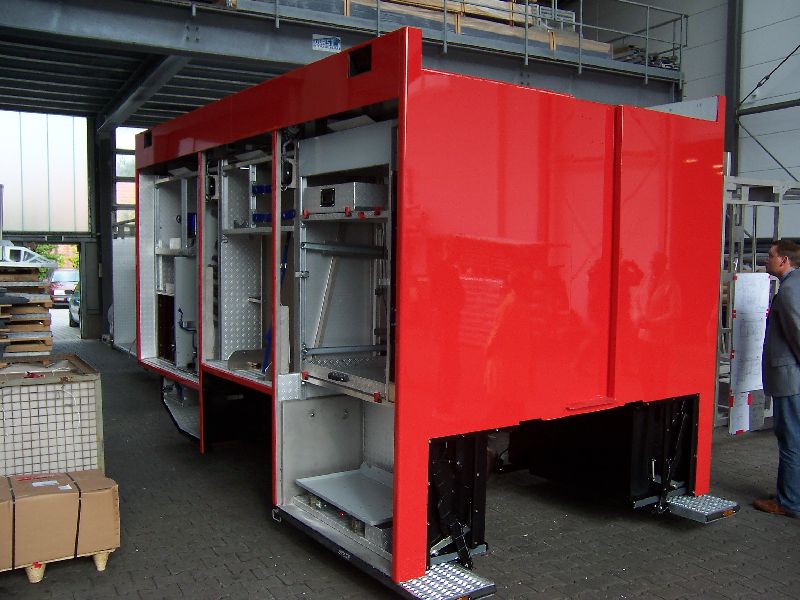 in der Werkshalle bei Schlingmann