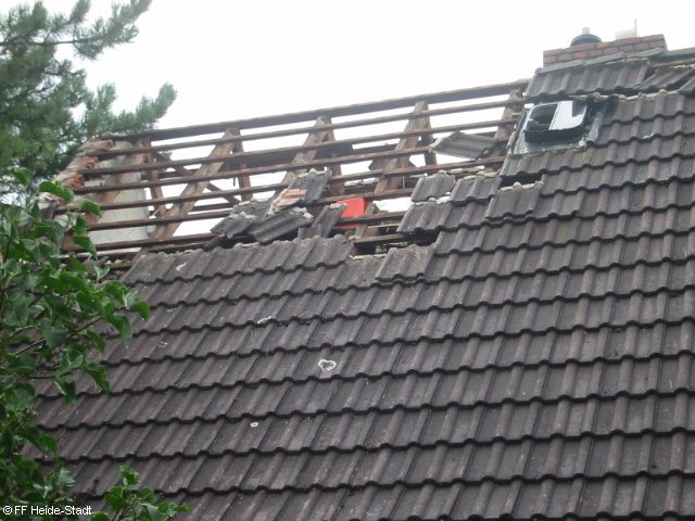 Kalter Blitzeinschlag