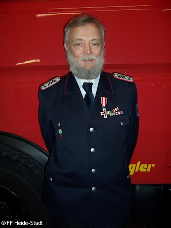 Brandschutzehrenzeichen in Silber für 25Jahre aktiven Feuerwehrdienst