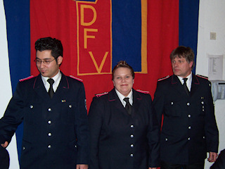 Beförderung zur Feuerwehrfrau bzw. zum Feuerwehrmann