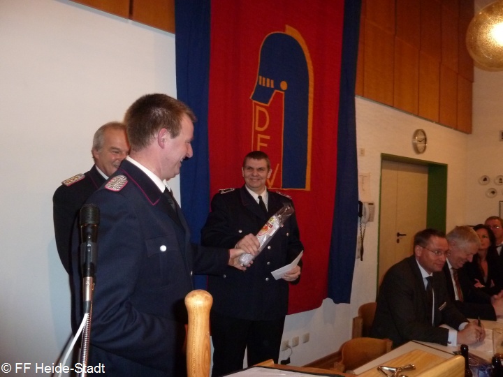 20  Jahre Zugehörigkeit zur Feuerwehr