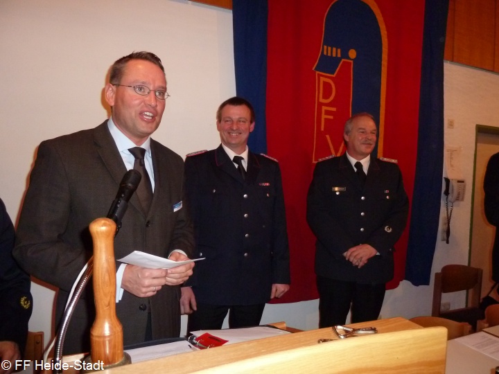 30 Jahre Zugehörigkeit zur Feuerwehr