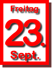 Kalenderblatt 23. September 2011