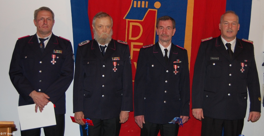 Die Trger des Brandschutzehrenzeichens