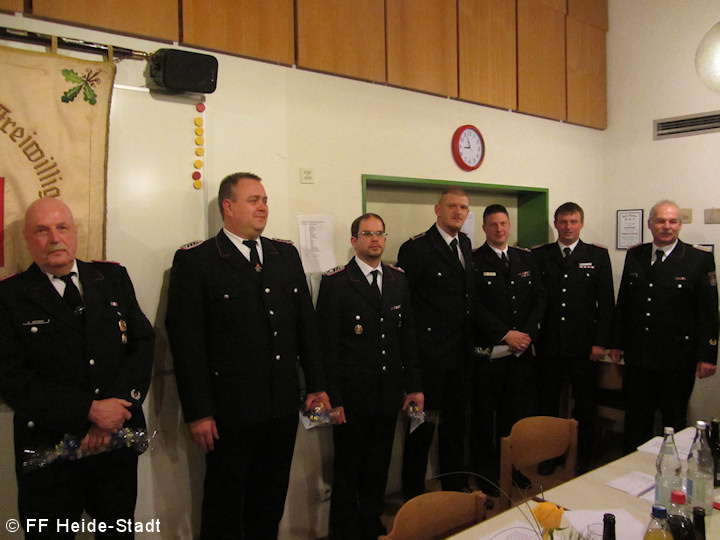 20 Jahre Zugehörigkeit zur Feuerwehr