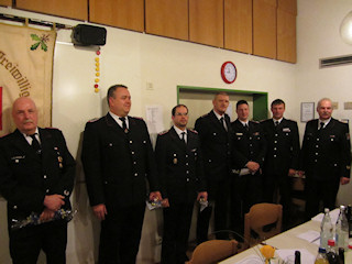 20 Jahre Zugehörigkeit zur Feuerwehr