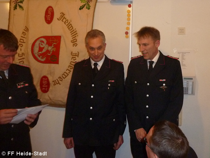 30 Jahre Zugehörigkeit zur Feuerwehr