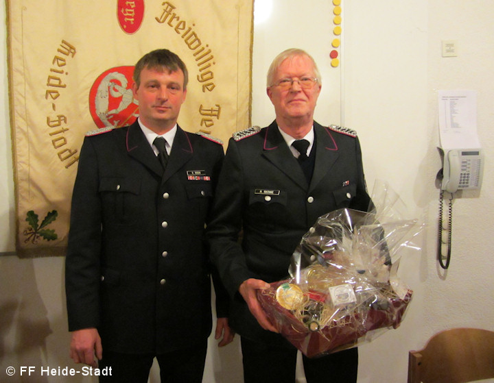 Übernahme in die Ehrenabteilung