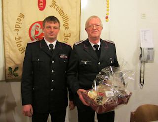 Übernahme in die Ehrenabteilung