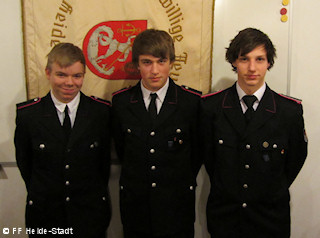 Übernahme aus der Jugendfeuerwehr