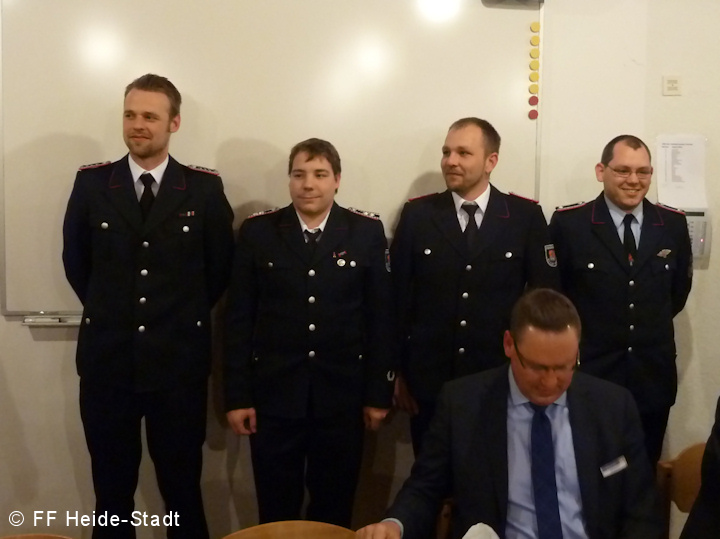 10 Jahre Zugehörigkeit zur Feuerwehr