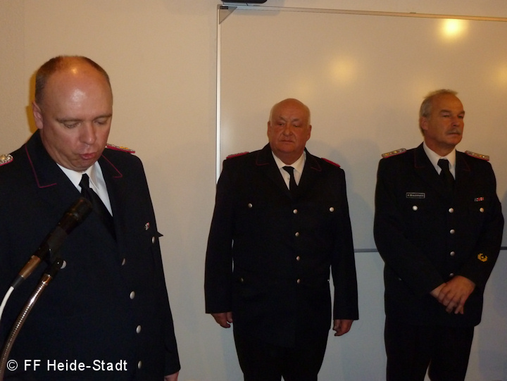 Übernahme in die Ehrenabteilung