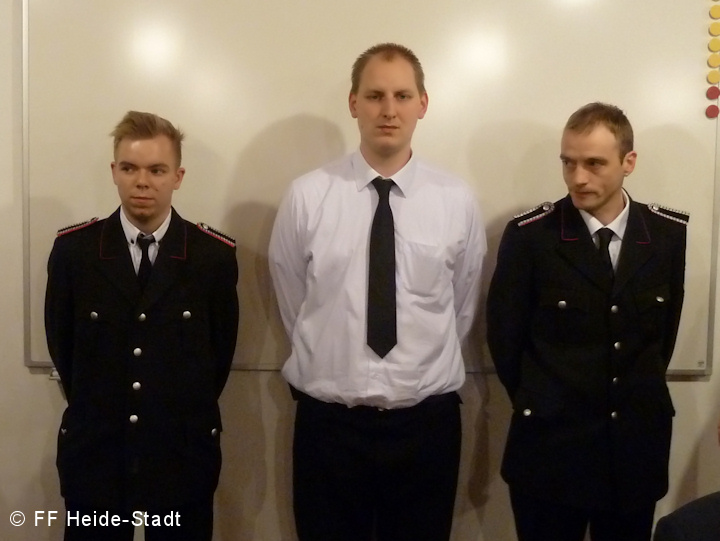 Beförderung zum Feuerwehrmann