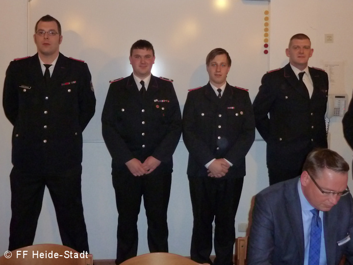 Beförderung zum Hauptfeuerwehrmann