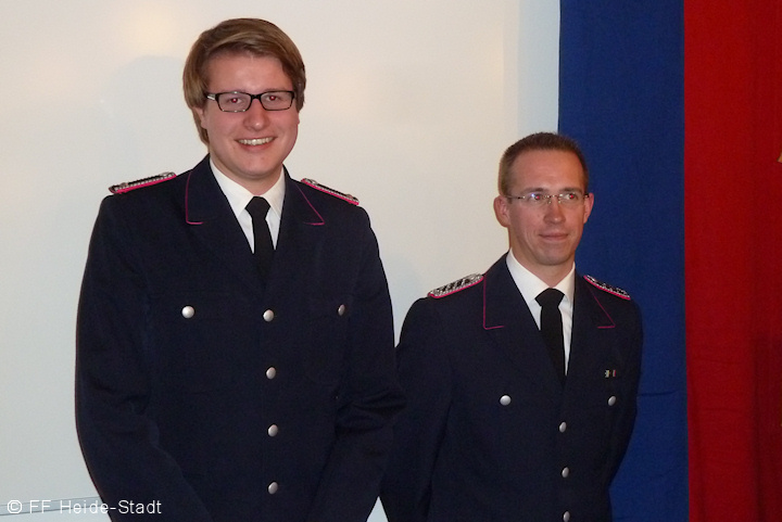 10 Jahre Zugehörigkeit zur Feuerwehr