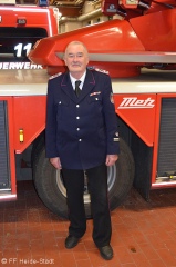 Fritz Rahmel 40 Jahre Feuerwehr