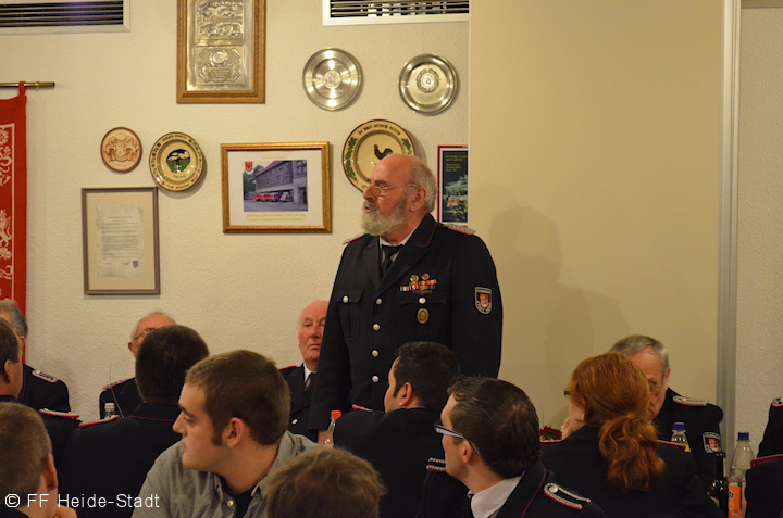 Ehrenwehrführer Peter Rosin