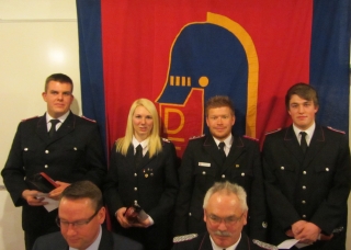 10 Jahre Zugehörigkeit zur Feuerwehr