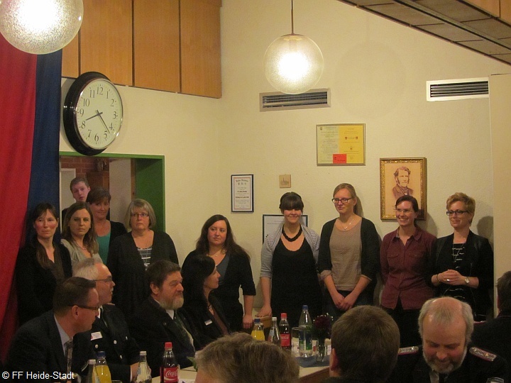 Die fleißigen Helferinnen