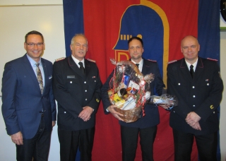 Brandschutzehrenzeichen in Silber