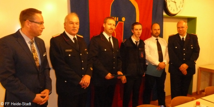 Beförderung zum Feuerwehrmann