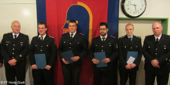 Beförderung zum Hauptfeuerwehrmann