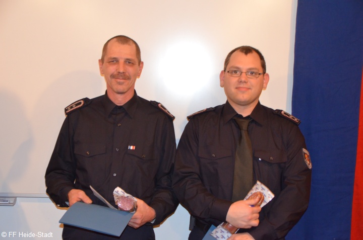 20 Jahre Zugehörigkeit zur Feuerwehr