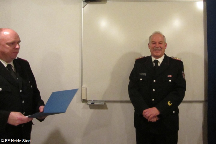 30 Jahre Zugehörigkeit zur Feuerwehr