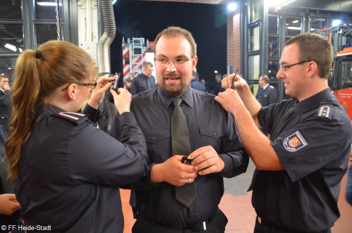 Beförderung wird sofort vollzogen