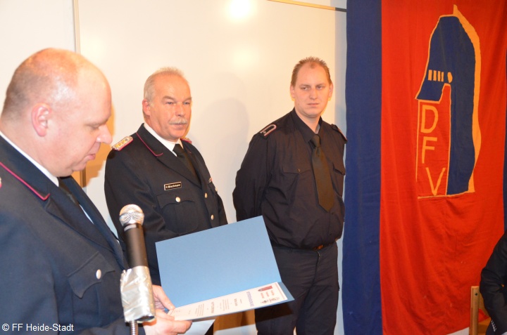 Beförderung zum Hauptfeuerwehrmann