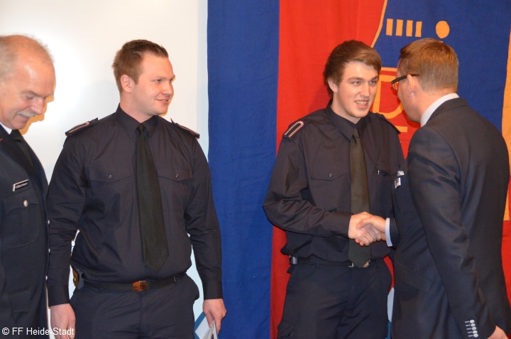 Beförderung zum Oberfeuerwehrmann
