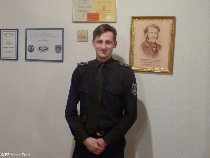 10 Jahre Zugehrigkeit zur Feuerwehr