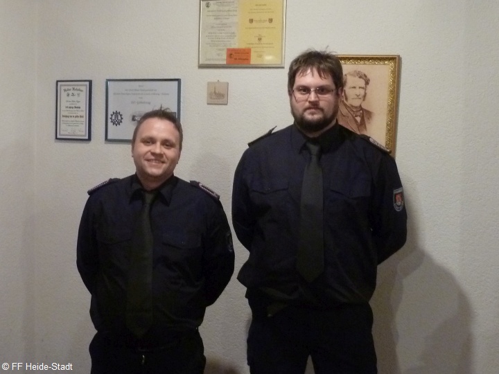 20 Jahre Zugehörigkeit zur Feuerwehr