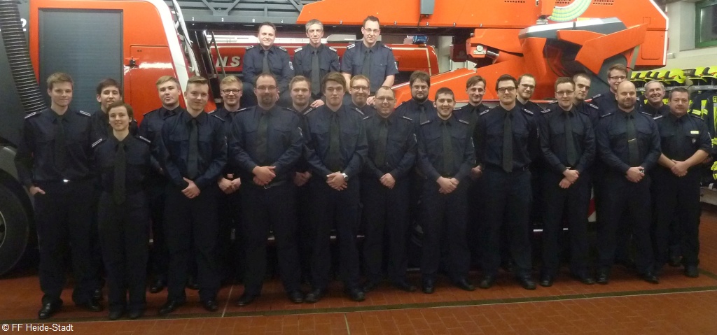 Alle Geehrten und Beförderten