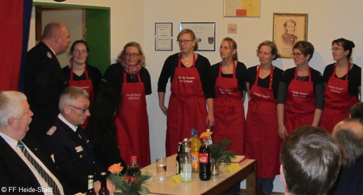 Ein Dankeschön an die fleißigen Helferinnen