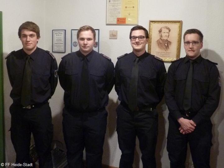 Beförderung zum Hauptfeuerwehrmann