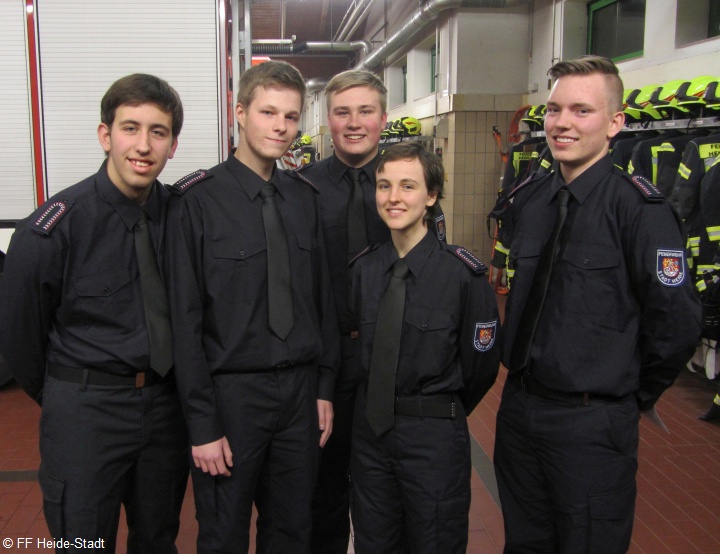 Übernahme aus der Jugendfeuerwehr