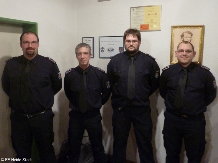 Beförderung zum Löschmeister