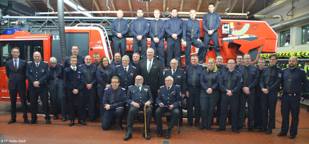 Alle Geehrten und Beförderten