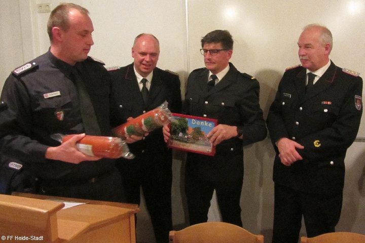 Ein Dank an die Werkfeuerwehr der Raffinerie Heide