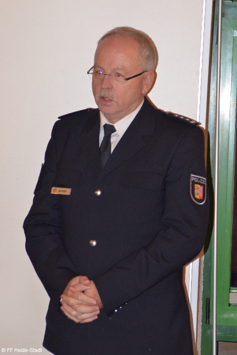 Erster Polizeihauptkommissar Klaus Segger