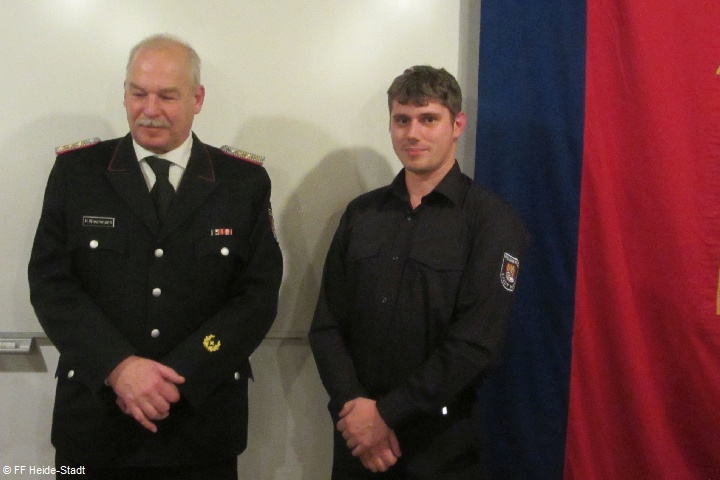 Beförderung zum Feuerwehrmann