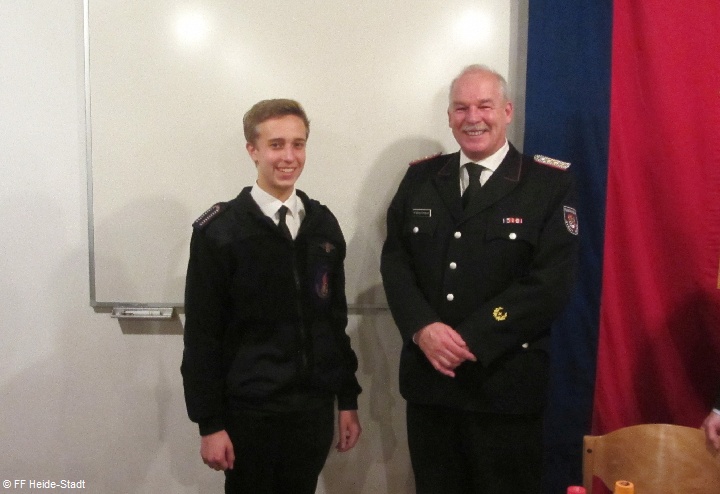 Übernahme aus der Jugendfeuerwehr