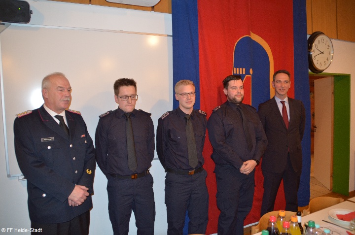 Beförderung zum Löschmeister