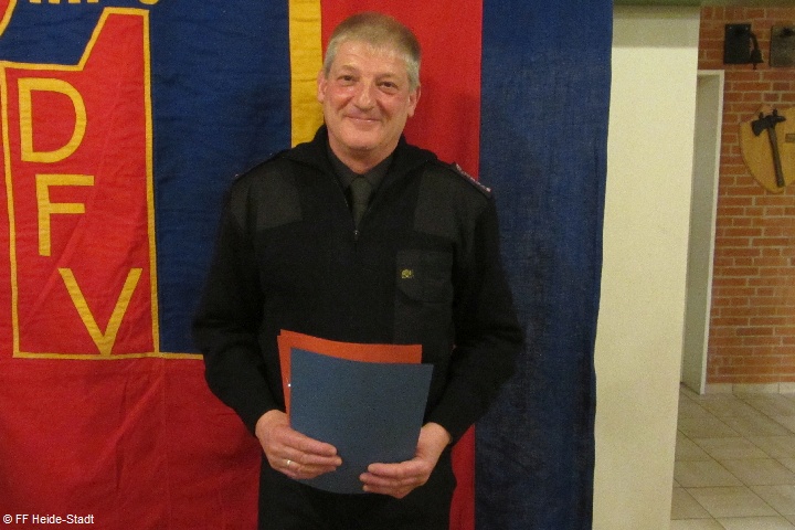 Beförderung zum Oberlöschmeister