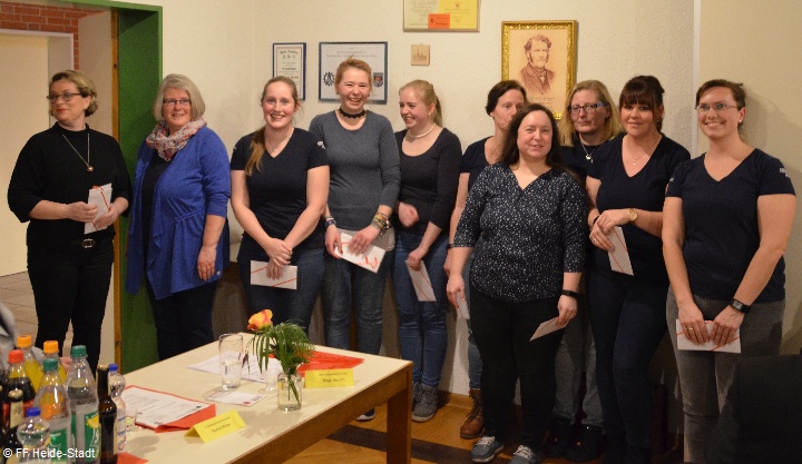 Ein Dankeschön an die Versorgungsgruppe