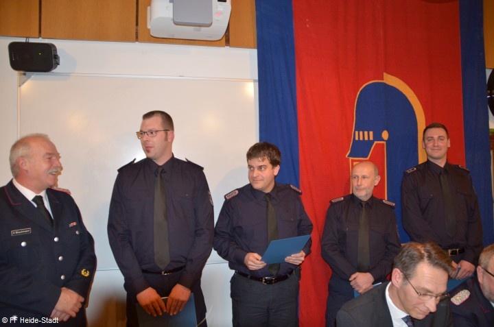 20 Jahre Zugehörigkeit zur Feuerwehr