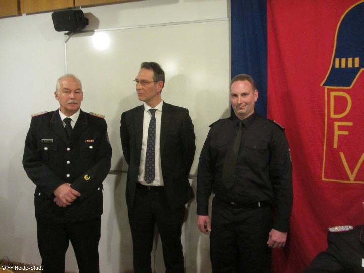 30 Jahre Zugehörigkeit zur Feuerwehr