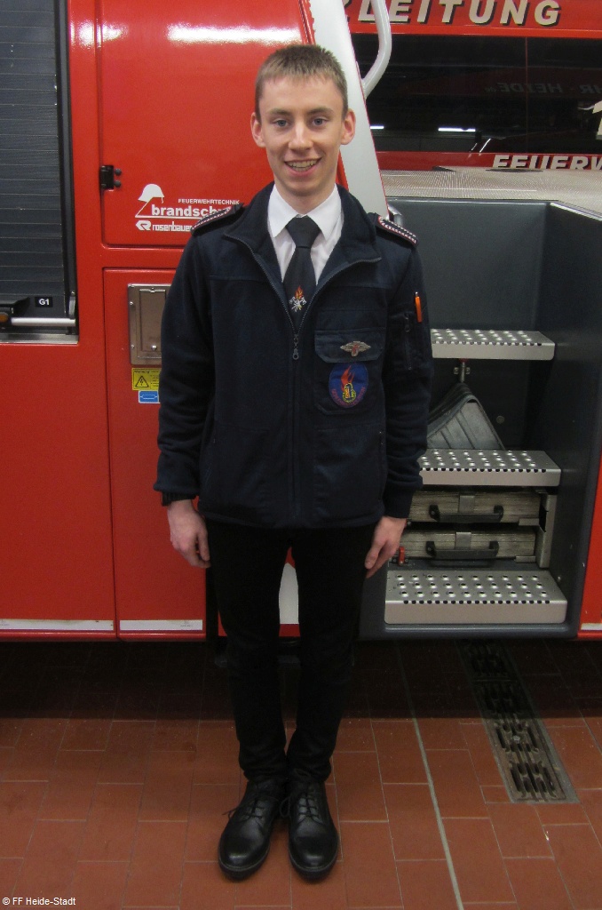 Übernahme aus der Jugendfeuerwehr