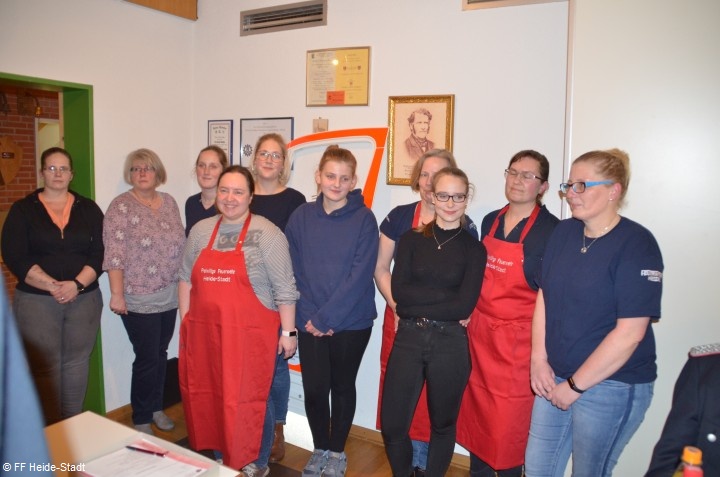 Ein Dankeschön an die Versorgungsgruppe